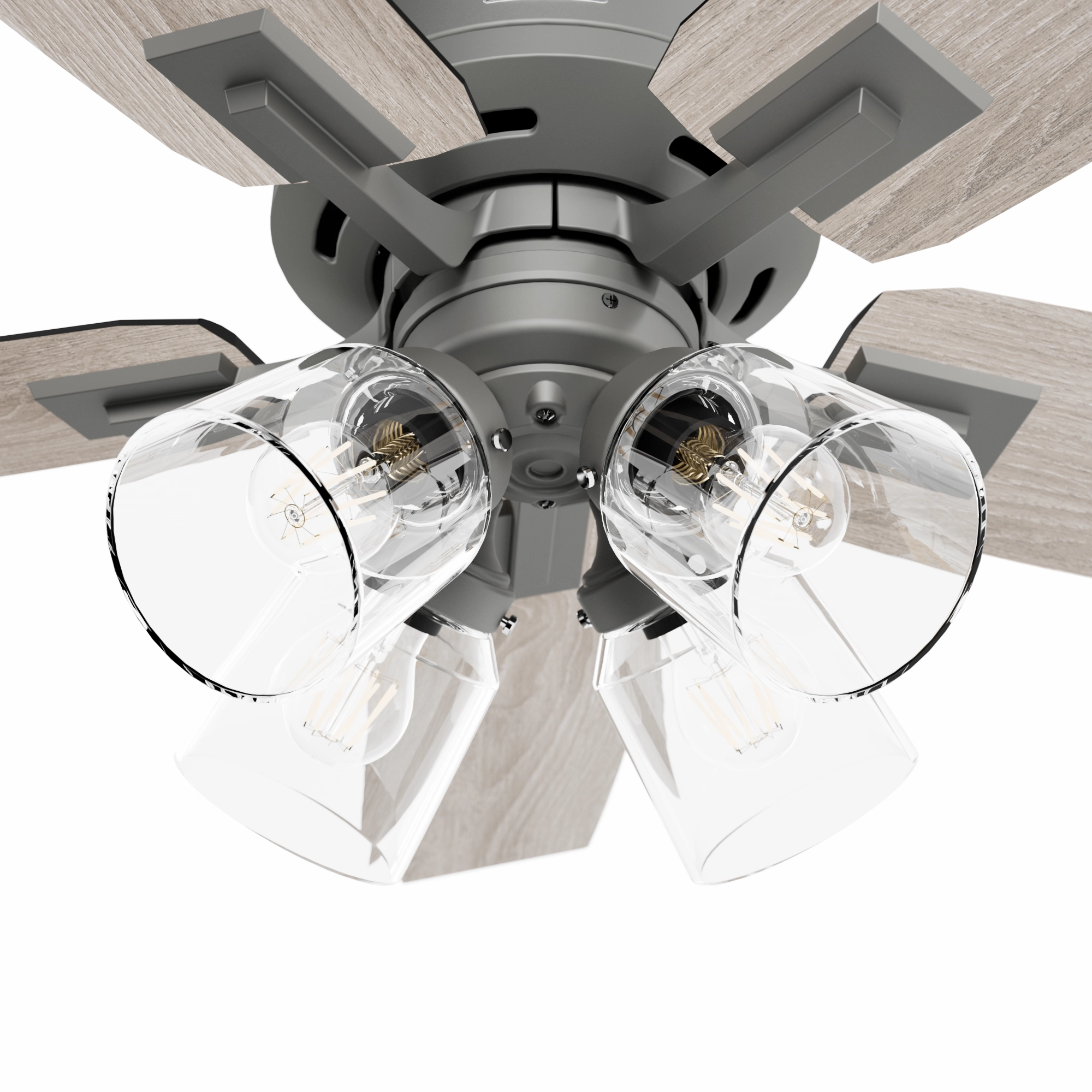 Gatlinburg 44"Ceiling Fan Matte Silver