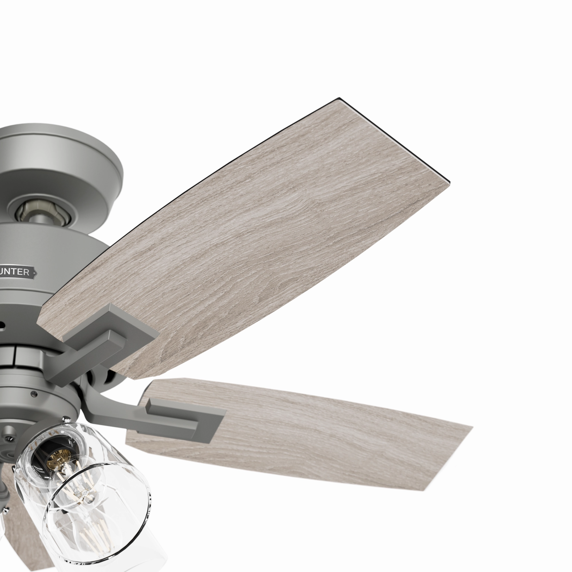 Gatlinburg 44"Ceiling Fan Matte Silver