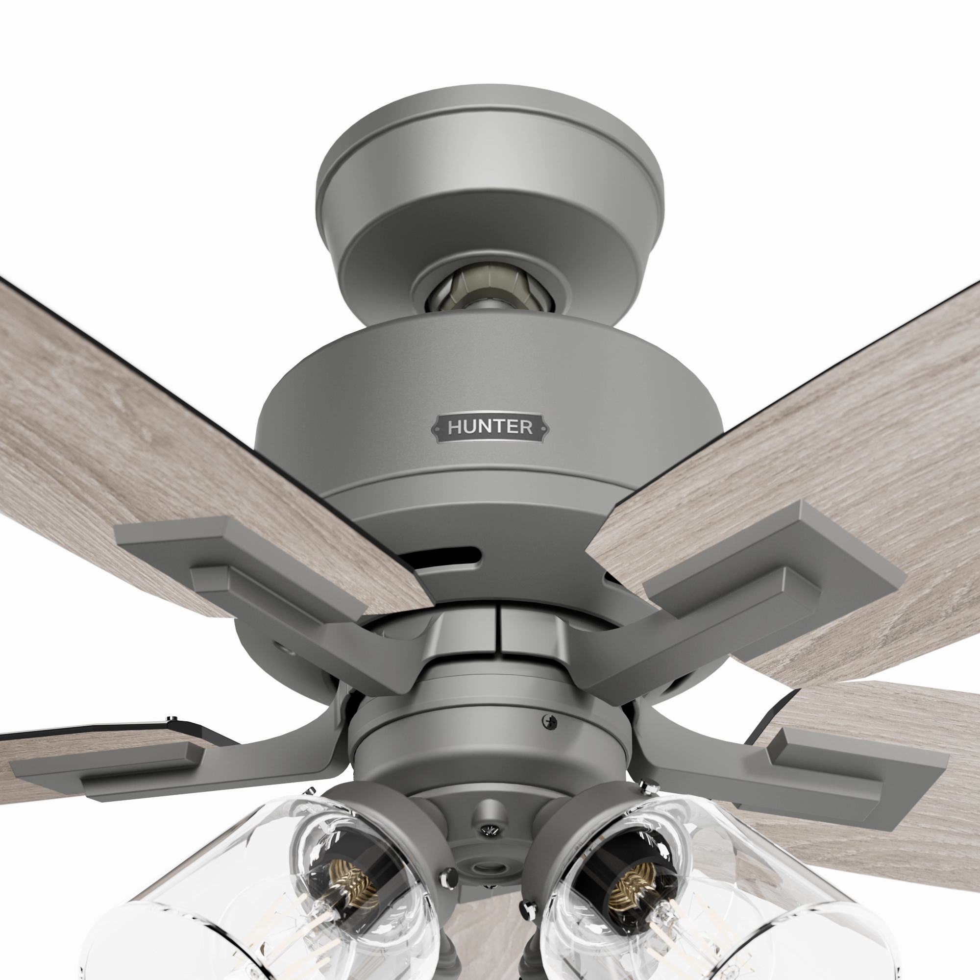 Gatlinburg 44"Ceiling Fan Matte Silver
