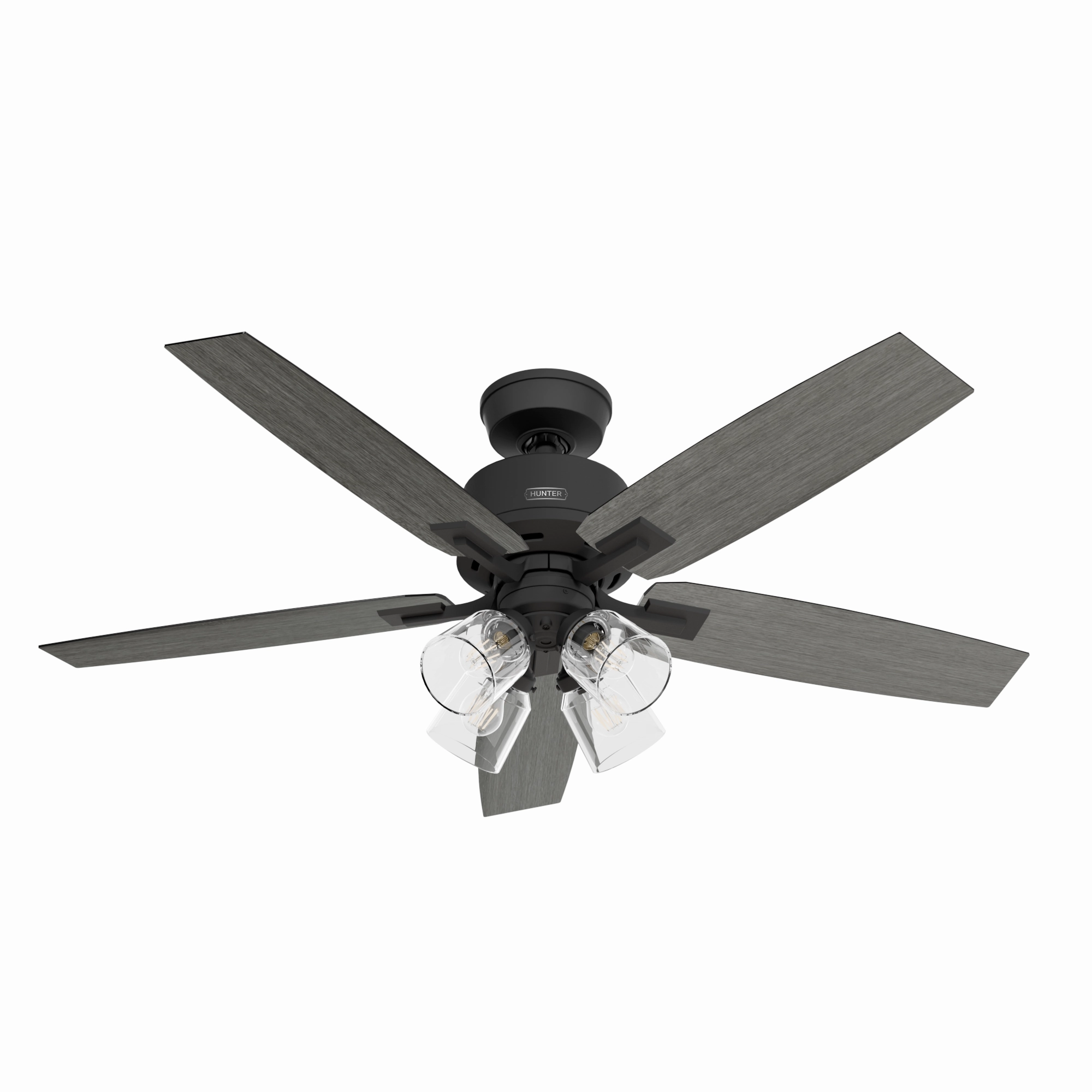 Gatlinburg 52"Ceiling Fan Matte Black