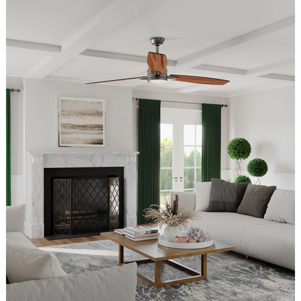 Gaze 60" Ceiling Fan Antique Bronze