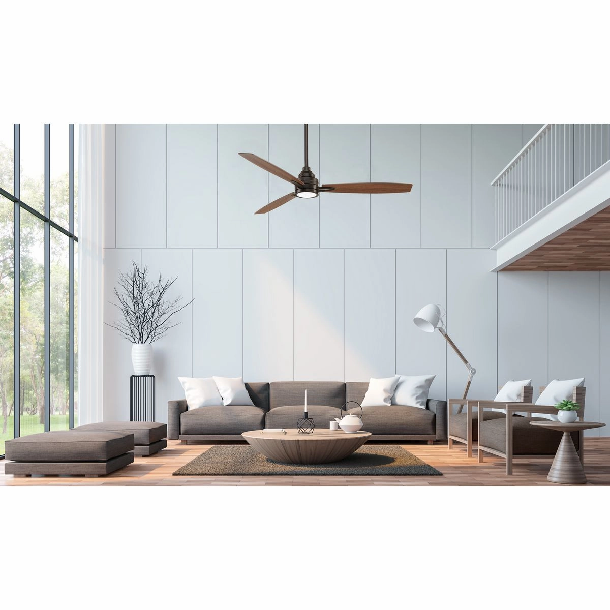 Gaze 60" Ceiling Fan Antique Bronze