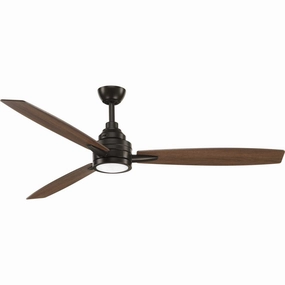 Gaze 60" Ceiling Fan Antique Bronze stylish medium fans for contemporary homes