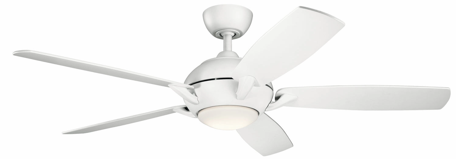 Geno 54"Ceiling Fan Matte White affordable cooling fans for summer