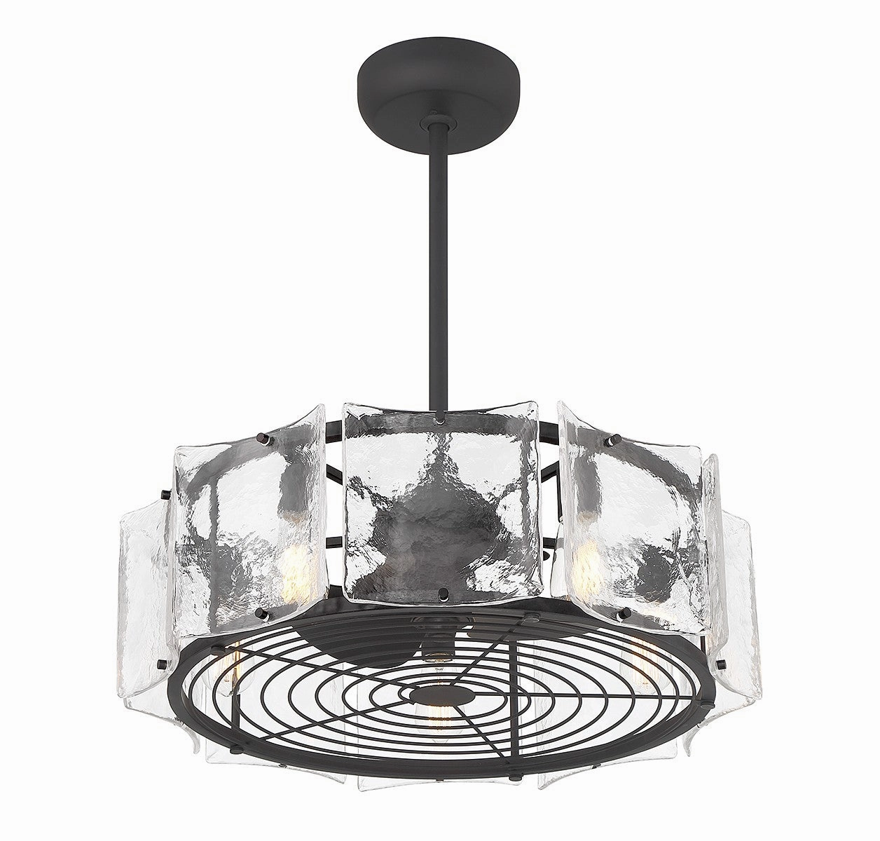 Genry LED Fan D'Lier Matte Black