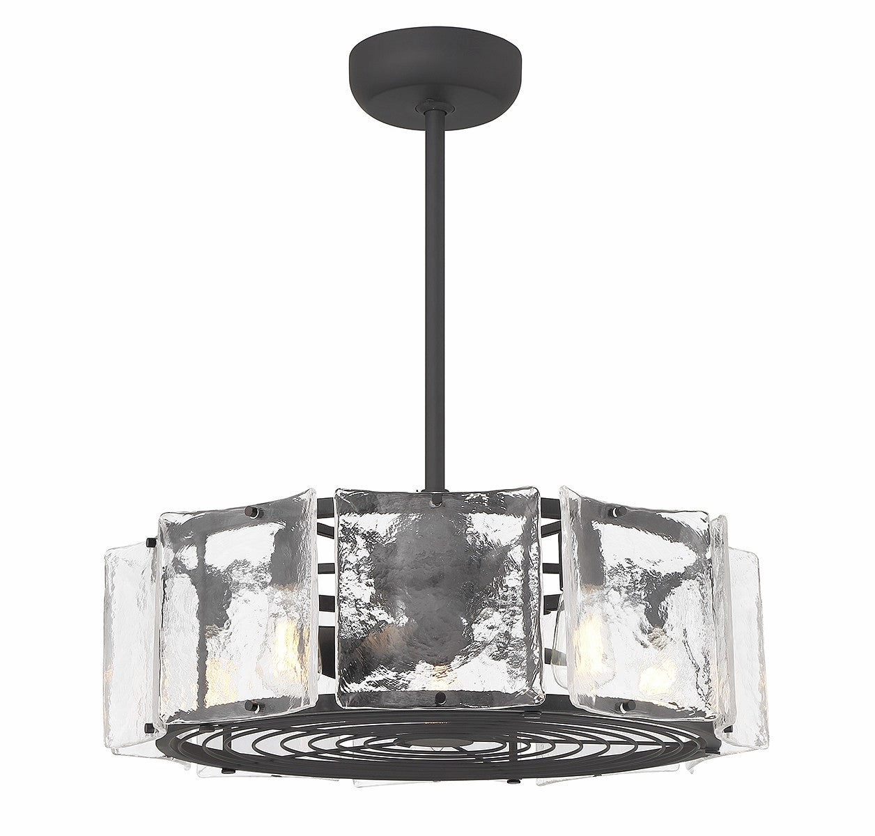 Genry LED Fan D'Lier Matte Black