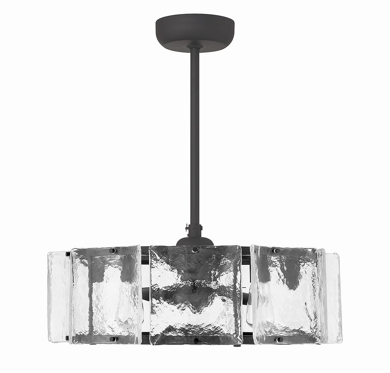 Genry LED Fan D'Lier Matte Black
