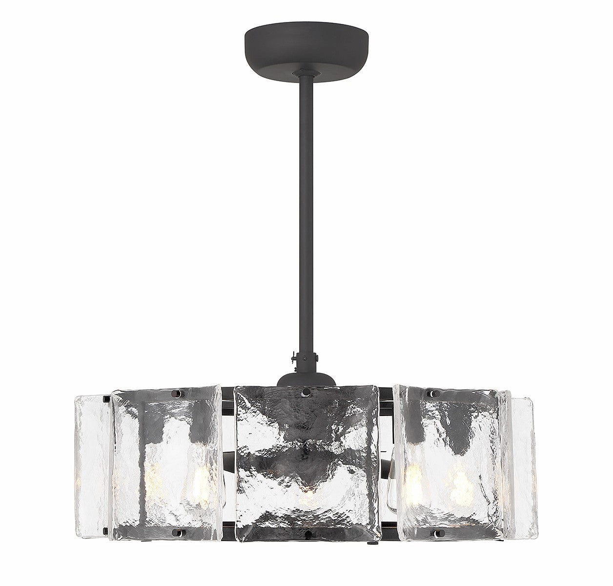 Genry LED Fan D'Lier Matte Black low-noise fans for peaceful environments