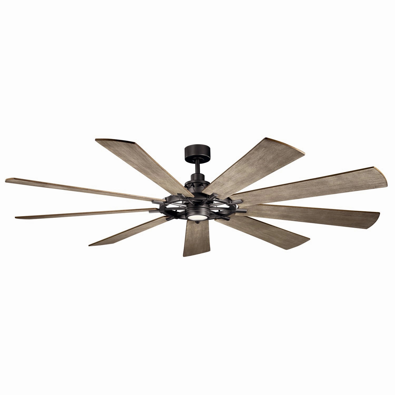 Gentry Xl 85"Ceiling Fan Anvil Iron large electric fans for spacious rooms