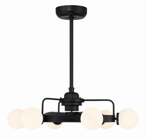 Gibson LED Fan D'Lier Matte Black best small fans for home and travel