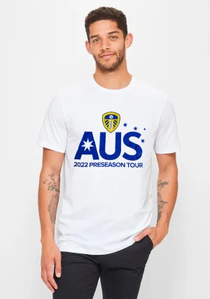 Gildan Adult Leeds United Supporter Tee White