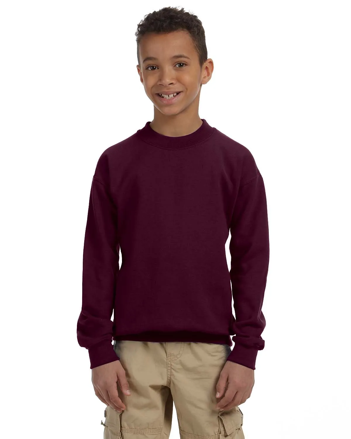 Gildan G180B Youth Heavy Blend 50/50 Fleece Crew
