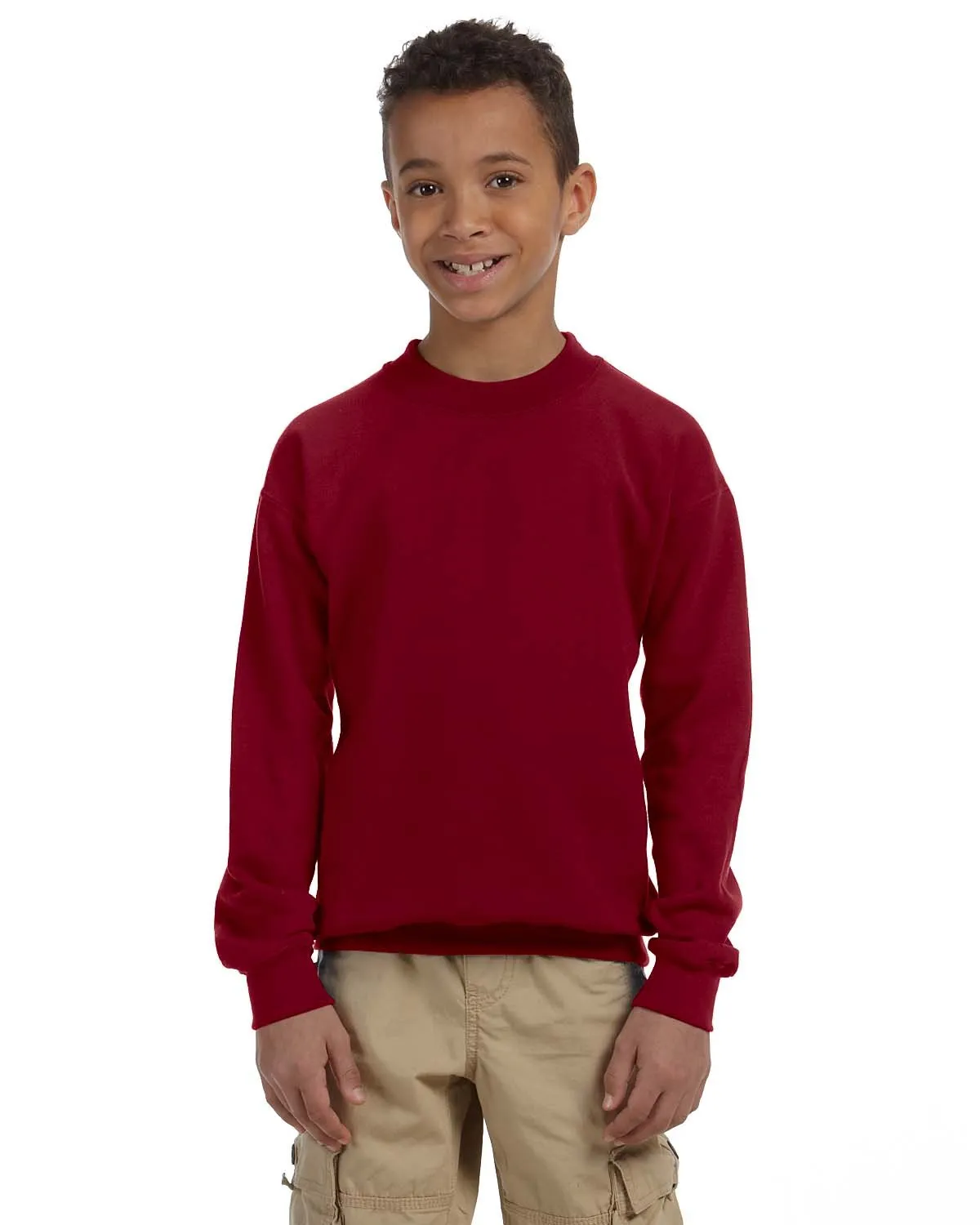 Gildan G180B Youth Heavy Blend 50/50 Fleece Crew