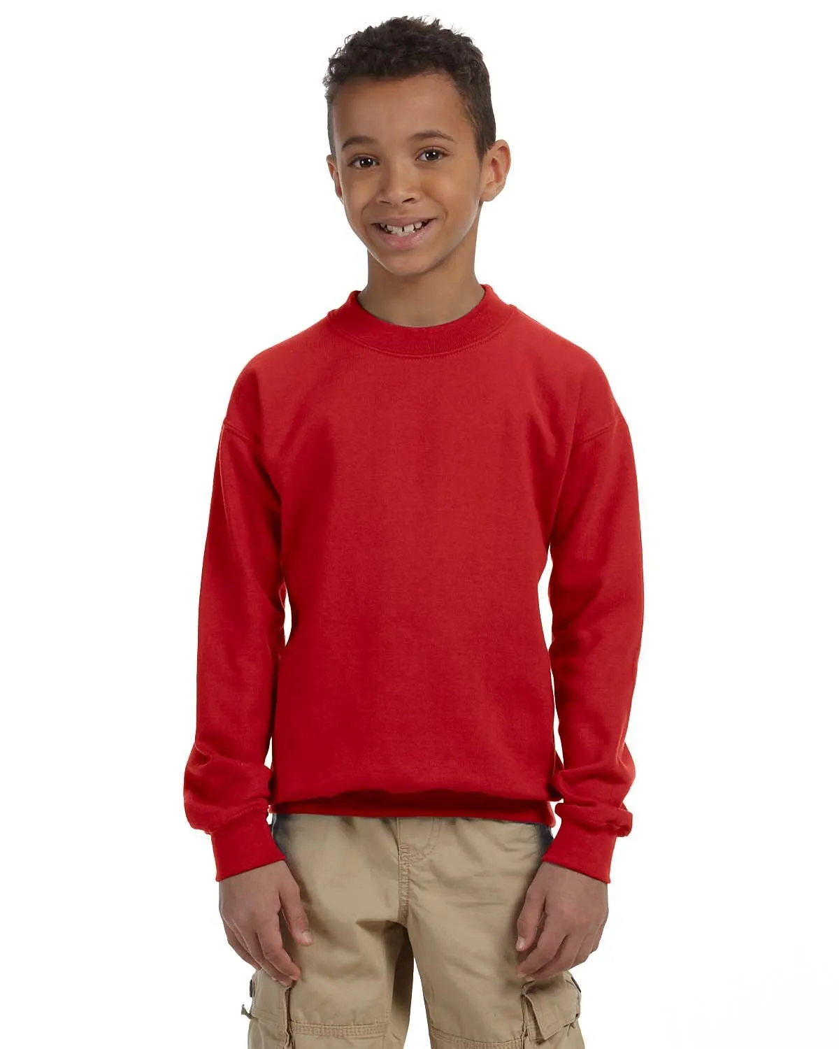 Gildan G180B Youth Heavy Blend 50/50 Fleece Crew