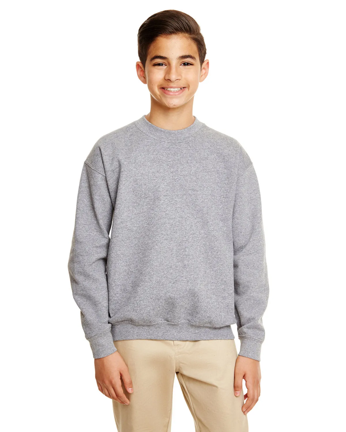 Gildan G180B Youth Heavy Blend 50/50 Fleece Crew
