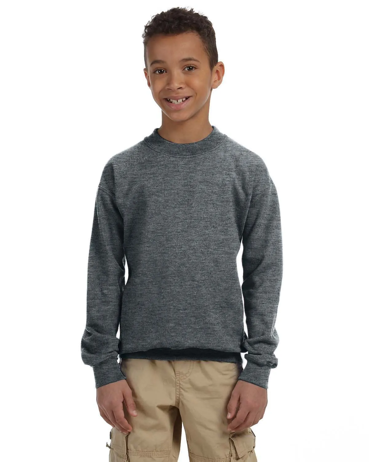 Gildan G180B Youth Heavy Blend 50/50 Fleece Crew