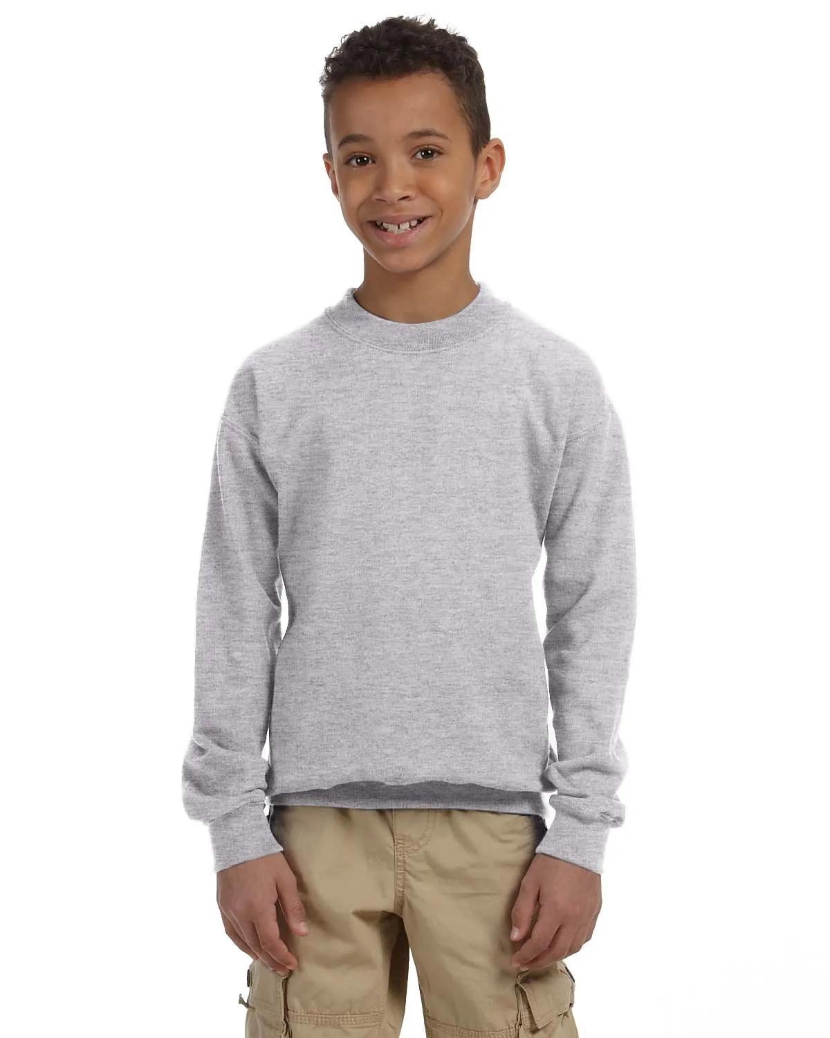 Gildan G180B Youth Heavy Blend 50/50 Fleece Crew