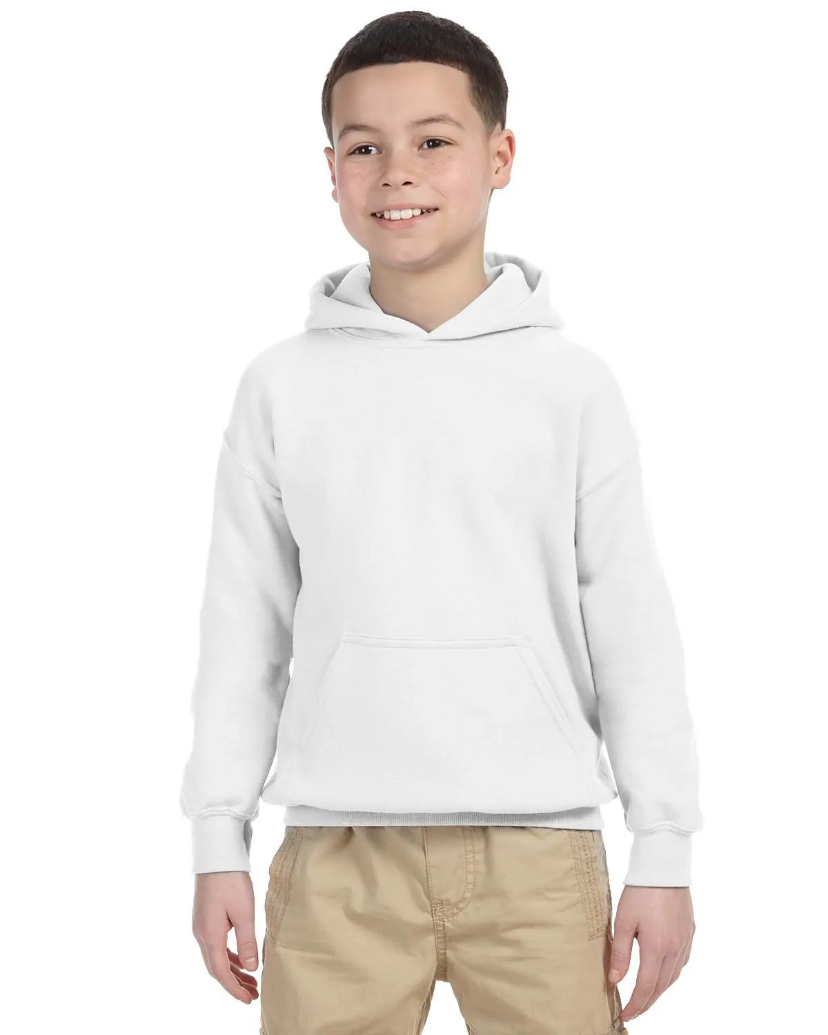 Gildan G185B Youth Heavy Blend 50/50 Hooded Sweatshirt