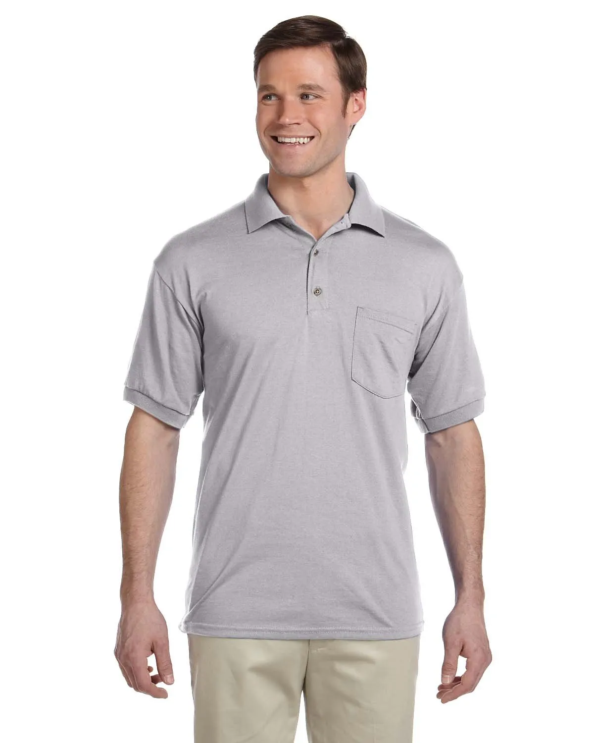 Gildan G890 Adult 50/50 Jersey Polo with Pocket