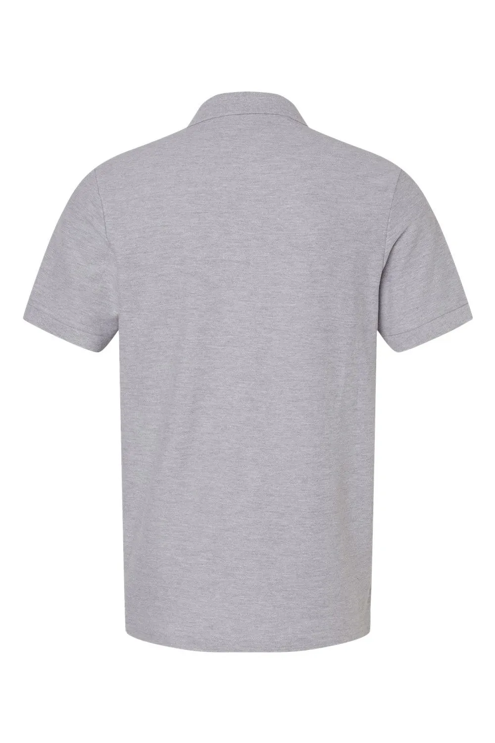 Gildan Mens Double Pique Short Sleeve Polo Shirt - Sport Grey  Affordable Clothing Gildan