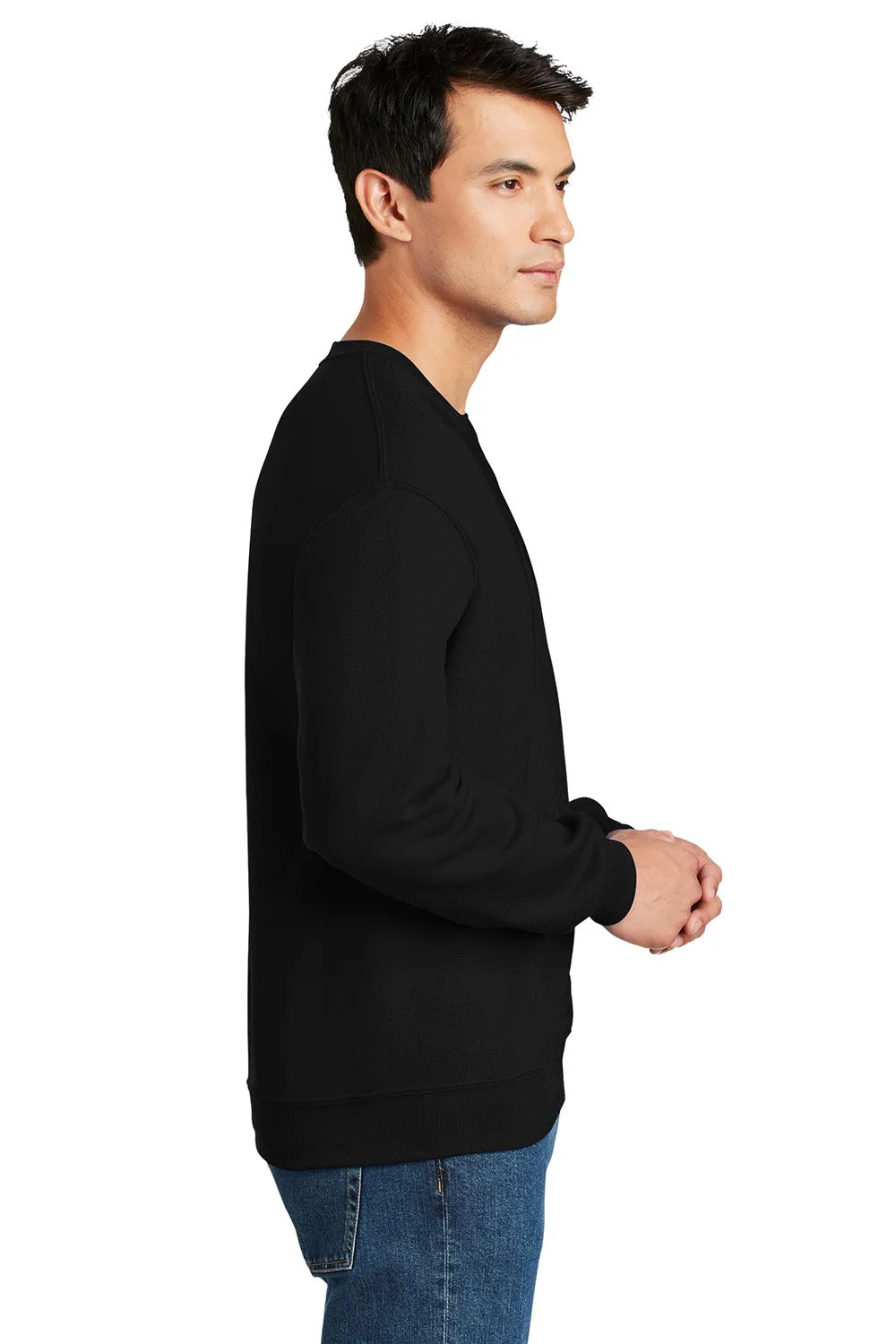 Gildan Mens DryBlend Moisture Wicking Fleece Crewneck Sweatshirt - Black  Affordable Clothing Gildan