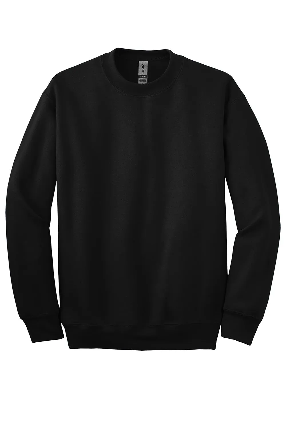 Gildan Mens DryBlend Moisture Wicking Fleece Crewneck Sweatshirt - Black  Affordable Clothing Gildan