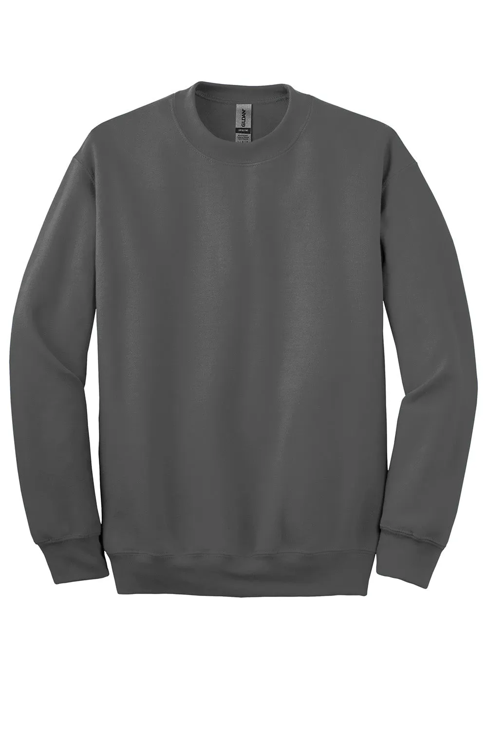 Gildan Mens DryBlend Moisture Wicking Fleece Crewneck Sweatshirt - Charcoal Grey  Affordable Clothing Gildan