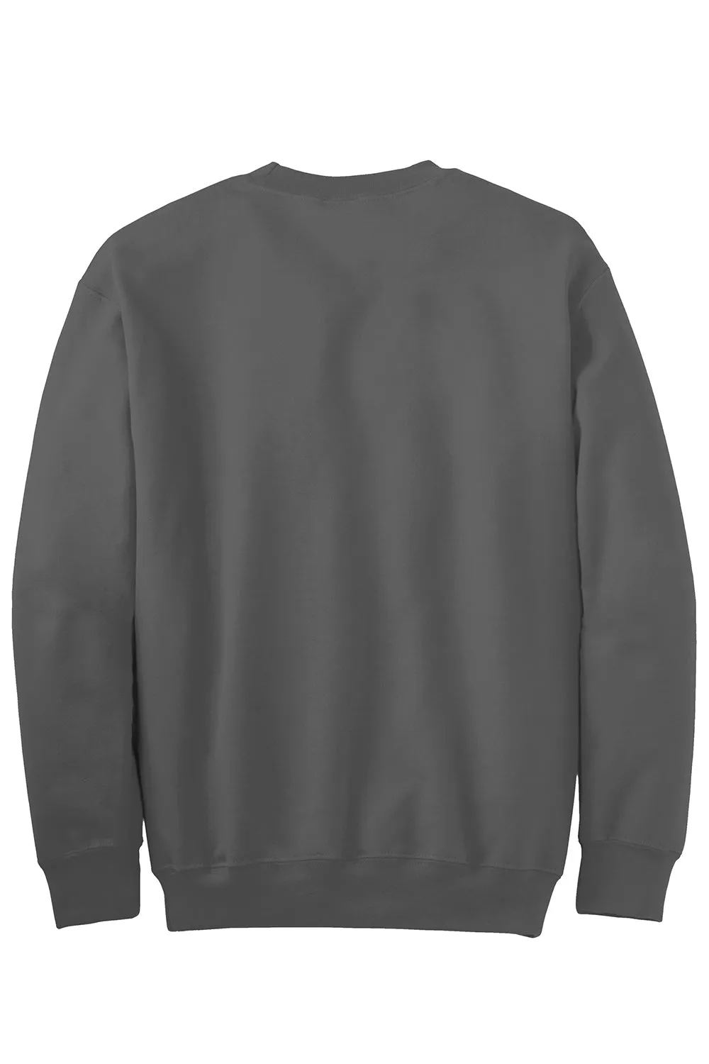 Gildan Mens DryBlend Moisture Wicking Fleece Crewneck Sweatshirt - Charcoal Grey  Affordable Clothing Gildan