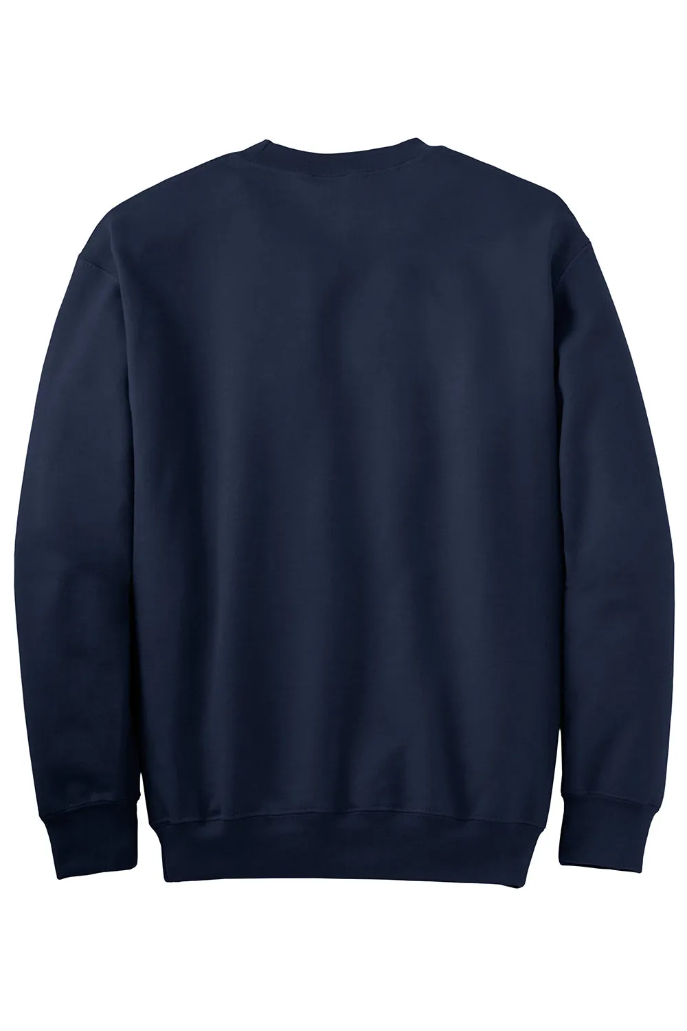 Gildan Mens DryBlend Moisture Wicking Fleece Crewneck Sweatshirt - Navy Blue  Affordable Clothing Gildan