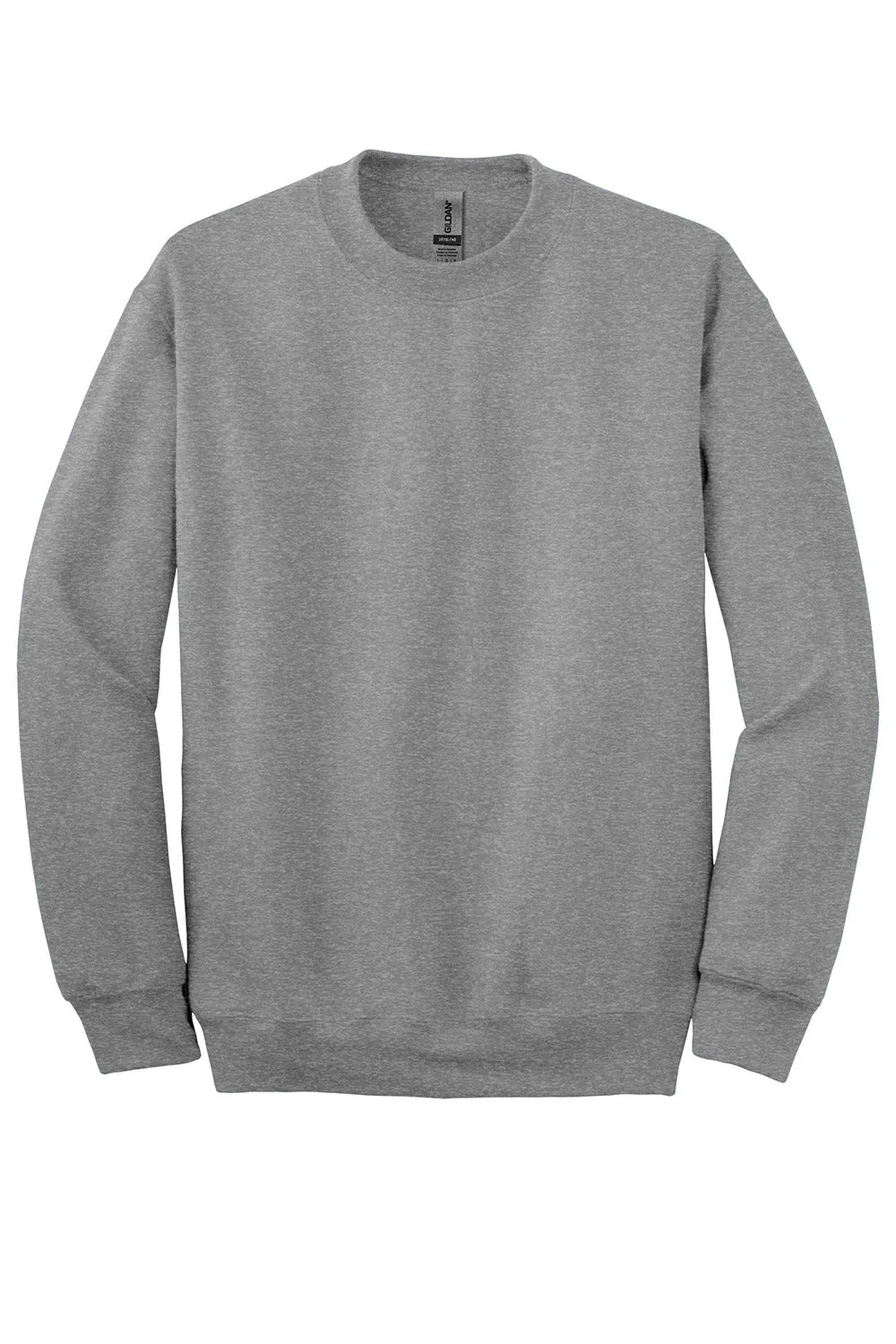 Gildan Mens DryBlend Moisture Wicking Fleece Crewneck Sweatshirt - Sport Grey  Affordable Clothing Gildan
