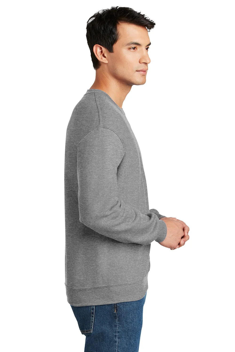 Gildan Mens DryBlend Moisture Wicking Fleece Crewneck Sweatshirt - Sport Grey  Affordable Clothing Gildan