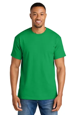 Gildan Mens DryBlend Moisture Wicking Short Sleeve Crewneck T-Shirt - Irish Green  Affordable Clothing Gildan
