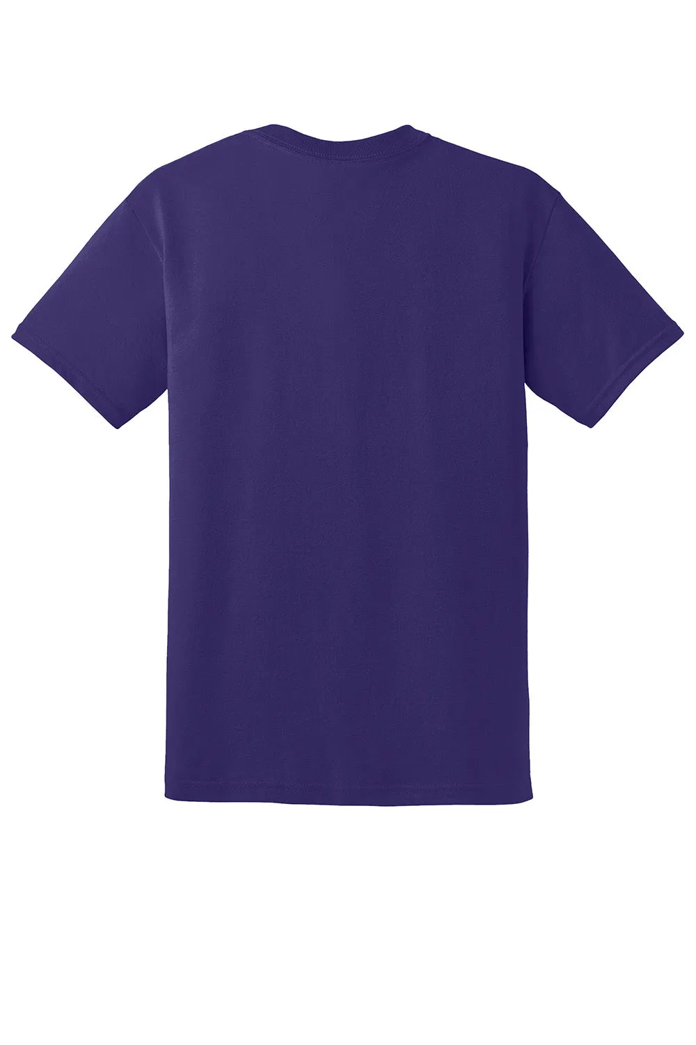 Gildan Mens DryBlend Moisture Wicking Short Sleeve Crewneck T-Shirt - Purple  Affordable Clothing Gildan