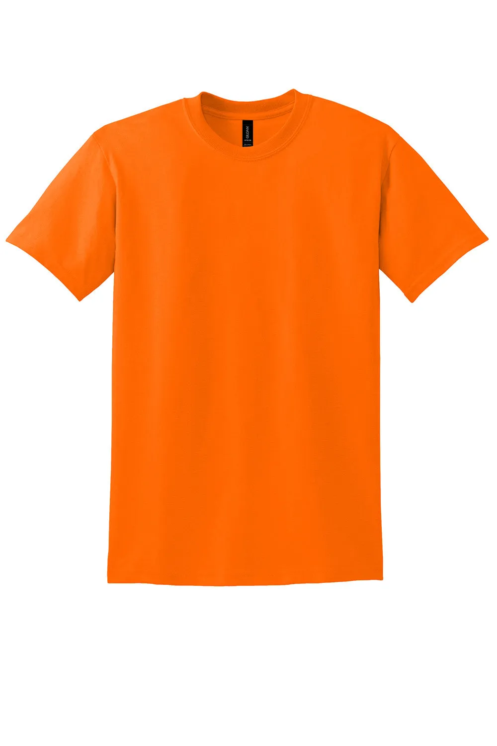 Gildan Mens DryBlend Moisture Wicking Short Sleeve Crewneck T-Shirt - Safety Orange  Affordable Clothing Gildan