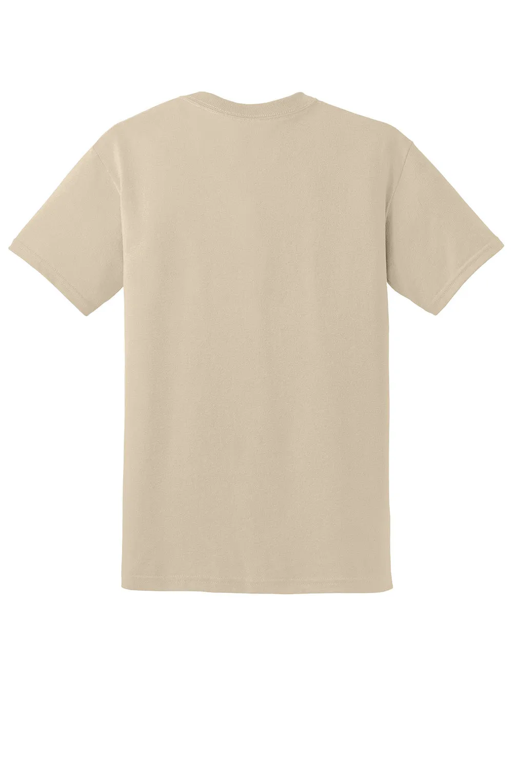 Gildan Mens DryBlend Moisture Wicking Short Sleeve Crewneck T-Shirt - Sand  Affordable Clothing Gildan