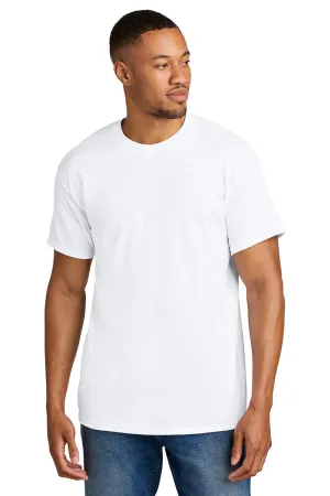 Gildan Mens DryBlend Moisture Wicking Short Sleeve Crewneck T-Shirt - White  Affordable Clothing Gildan