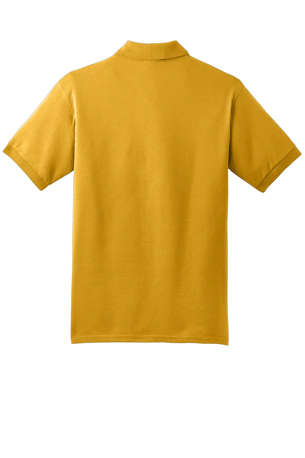 Gildan Mens DryBlend Moisture Wicking Short Sleeve Polo Shirt - Gold  Affordable Clothing Gildan