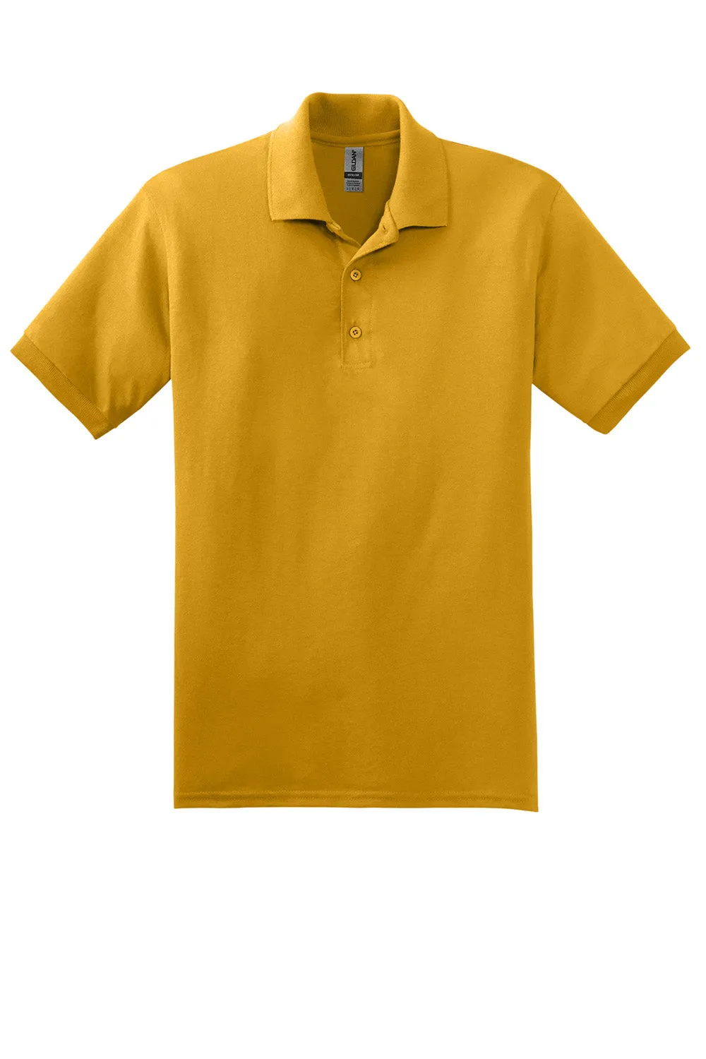 Gildan Mens DryBlend Moisture Wicking Short Sleeve Polo Shirt - Gold  Affordable Clothing Gildan