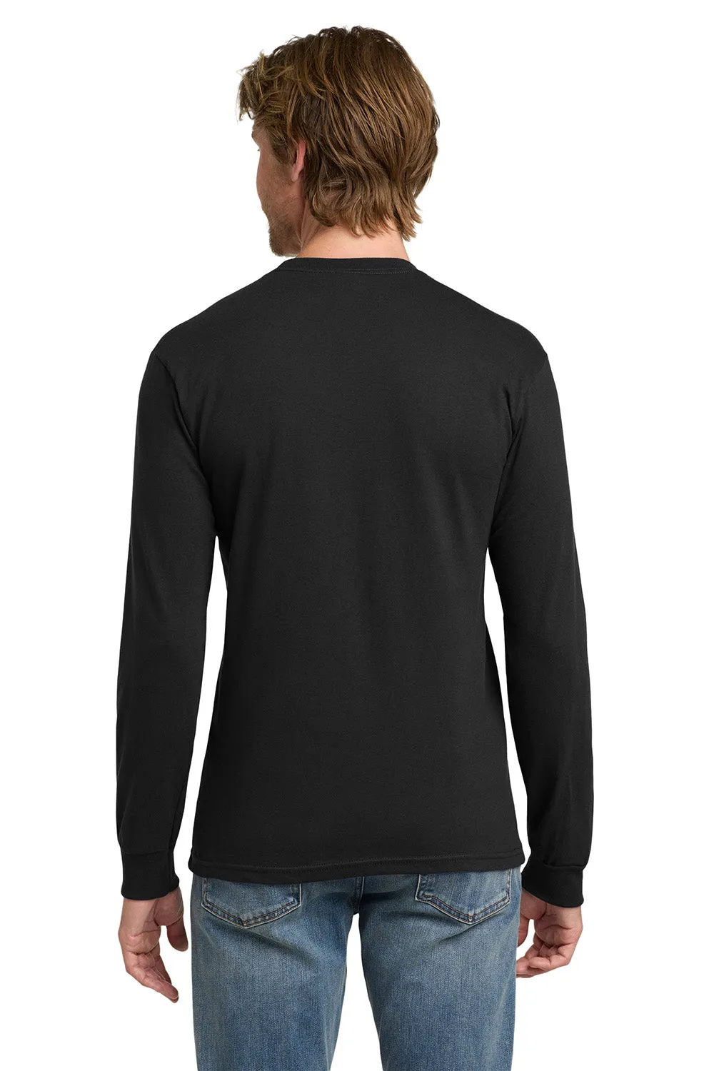 Gildan Mens Hammer Long Sleeve Crewneck T-Shirt - Black  Affordable Clothing Gildan