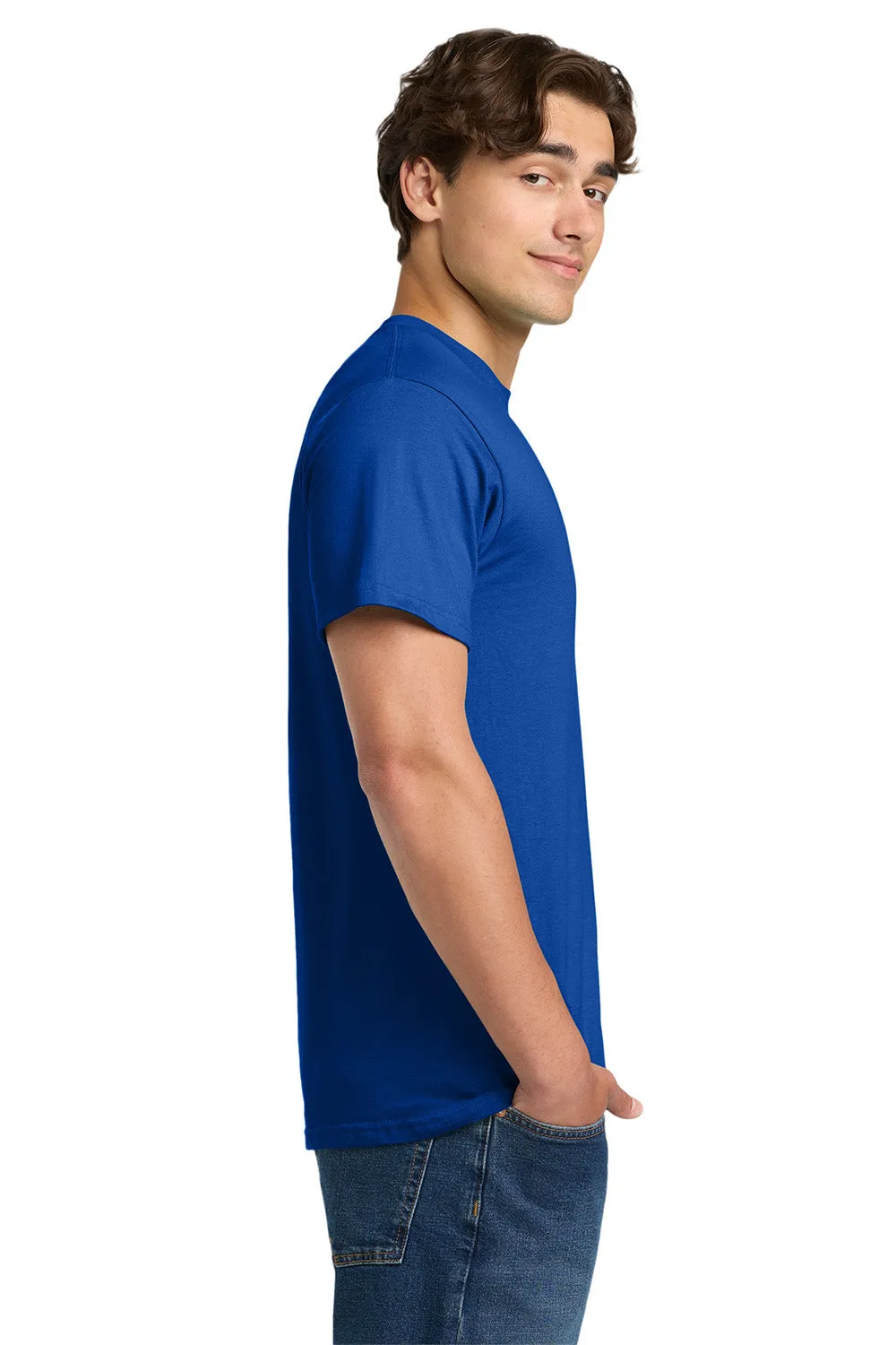 Gildan Mens Hammer Short Sleeve Crewneck T-Shirt - Sport Royal Blue  Affordable Clothing Gildan