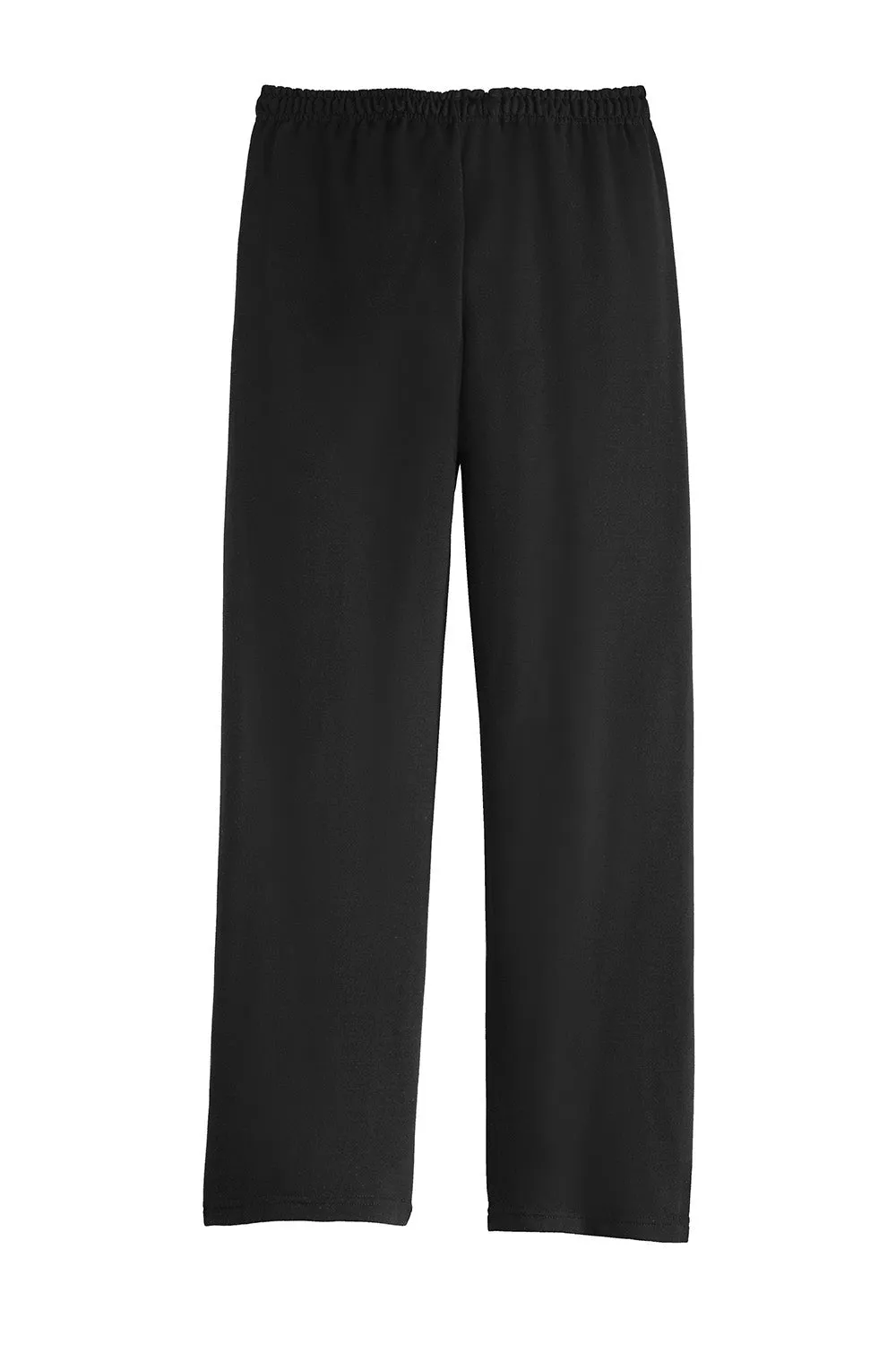 Gildan Mens Heavy Blend Open Bottom Sweatpants - Black  Affordable Clothing Gildan