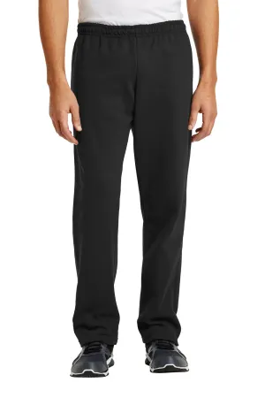 Gildan Mens Heavy Blend Open Bottom Sweatpants - Black  Affordable Clothing Gildan
