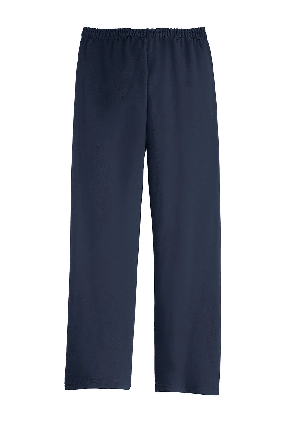 Gildan Mens Heavy Blend Open Bottom Sweatpants - Navy Blue  Affordable Clothing Gildan