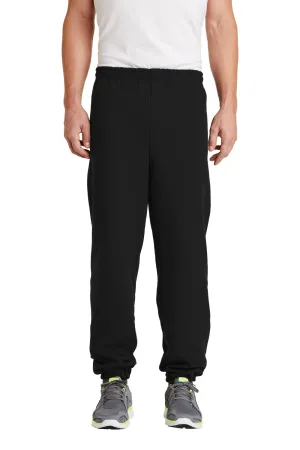 Gildan Mens Heavy Blend Sweatpants - Black  Affordable Clothing Gildan