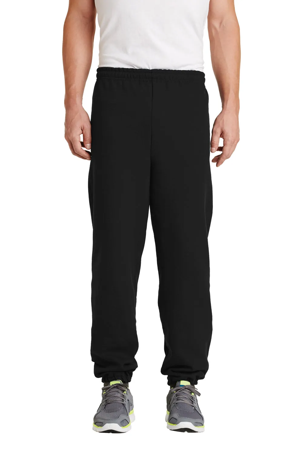 Gildan Mens Heavy Blend Sweatpants - Black  Affordable Clothing Gildan