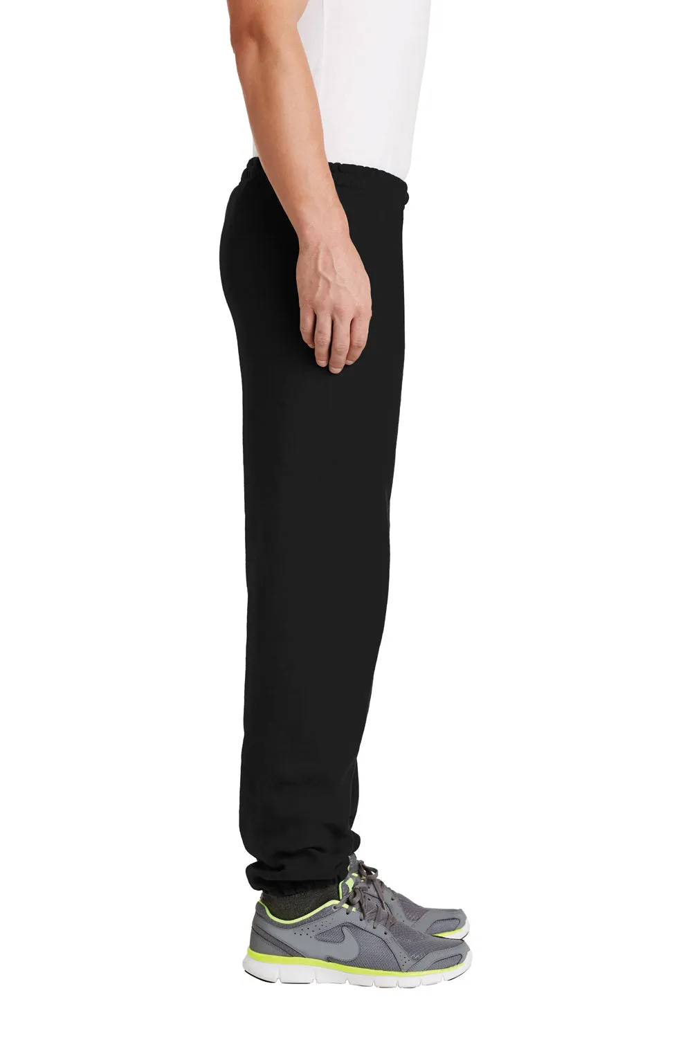 Gildan Mens Heavy Blend Sweatpants - Black  Affordable Clothing Gildan