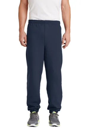 Gildan Mens Heavy Blend Sweatpants - Navy Blue  Affordable Clothing Gildan