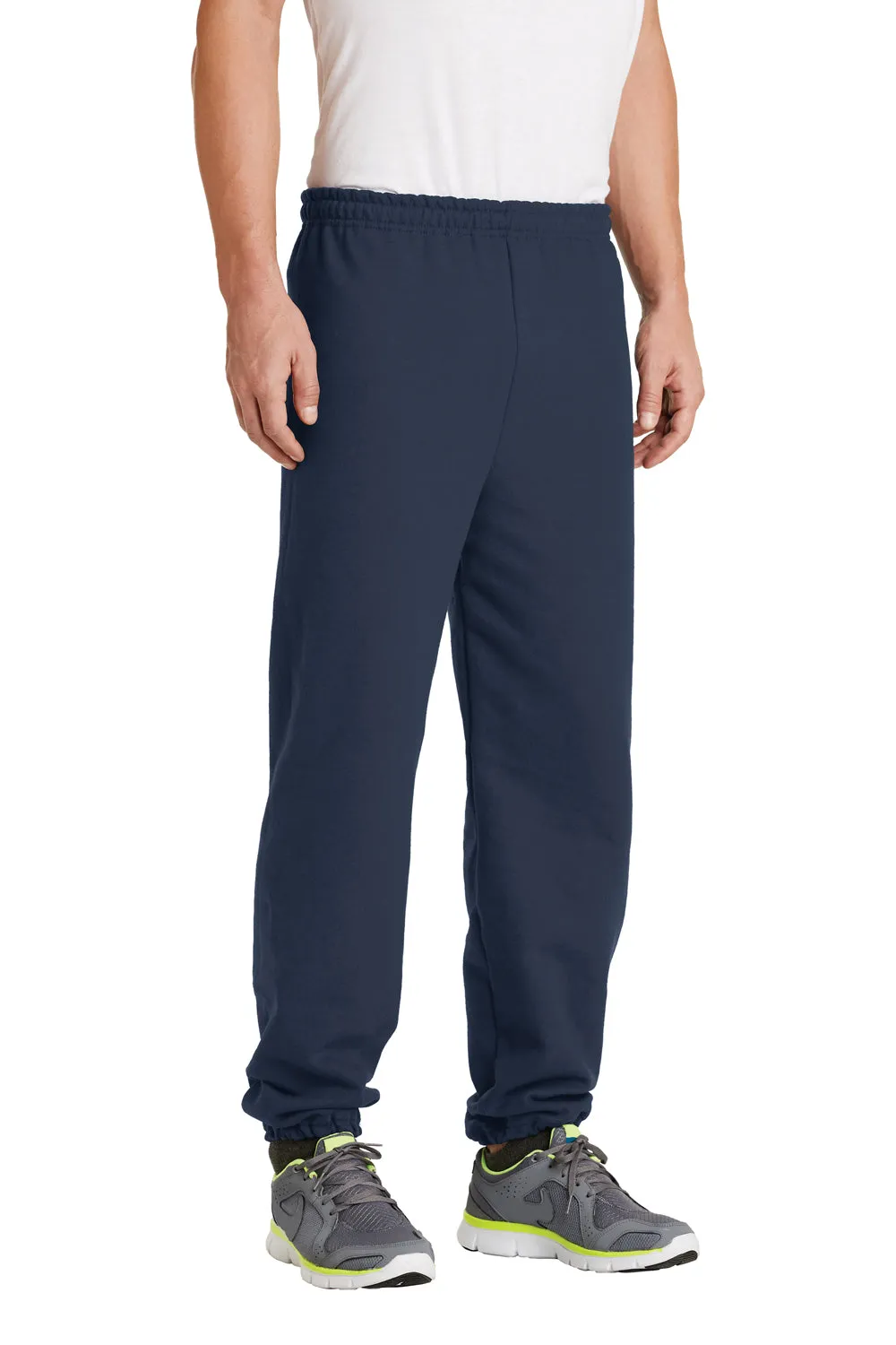 Gildan Mens Heavy Blend Sweatpants - Navy Blue  Affordable Clothing Gildan