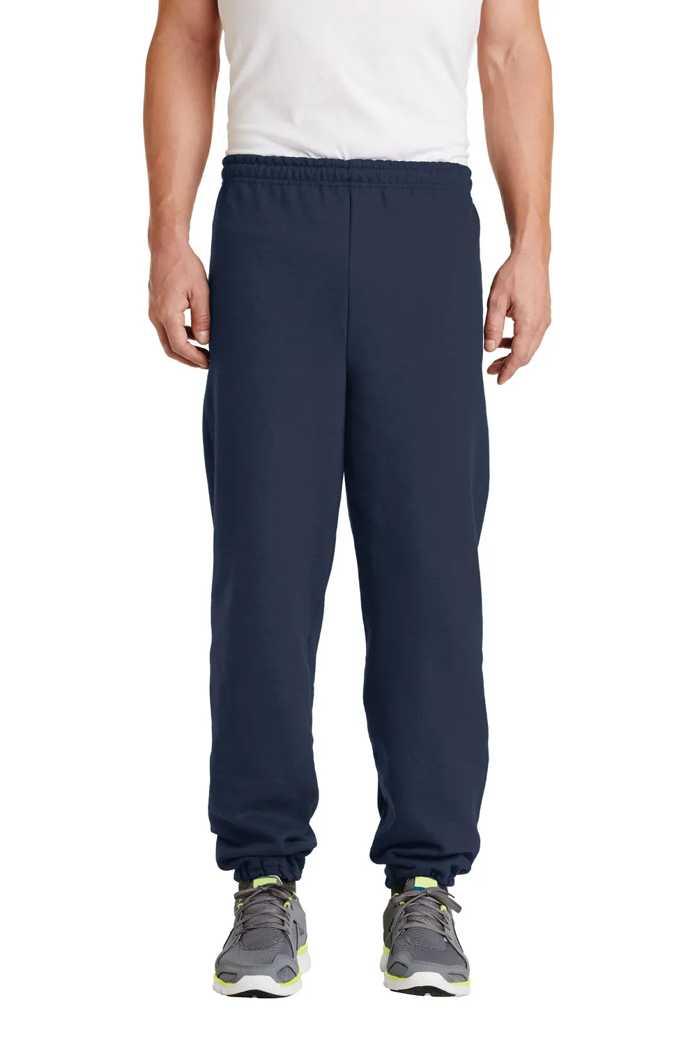 Gildan Mens Heavy Blend Sweatpants - Navy Blue  Affordable Clothing Gildan