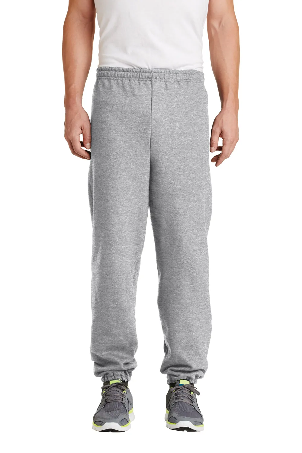 Gildan Mens Heavy Blend Sweatpants - Sport Grey  Affordable Clothing Gildan